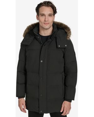 Marc New York Pendry Long Sleeves Parka Jacket - Black