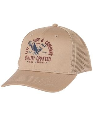 Levi's Twill Trucker Cap - Natural