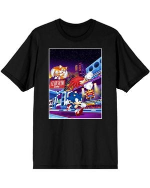 Sonic The Hedgehog Sonic Mania Game Tails - Black