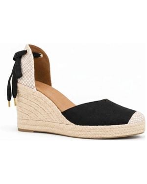 Menina Step Jimena High Laces Espadrille Sandal - Natural