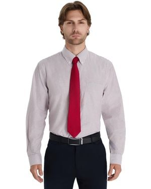 Club Room Core Plus Oxford Shirt - Red
