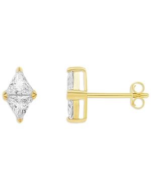 Giani Bernini Duo Triangle Cz Studs - Metallic