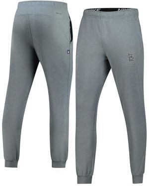 Nike St. Louis Cardinals Travel Performance Pants - Gray