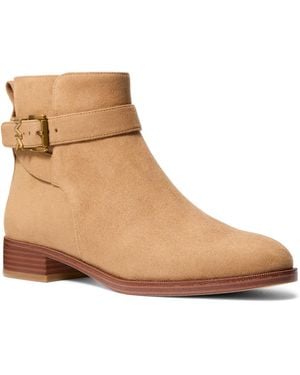 Michael Kors Michael Rachel Almond Toe Booties - Brown