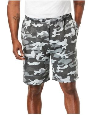 Kingsize Big & Tall Comfort Fleece Shorts - White