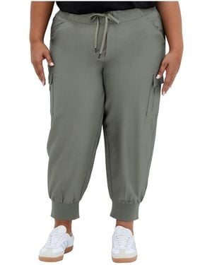 City Chic Plus Size Lea Pant - Gray