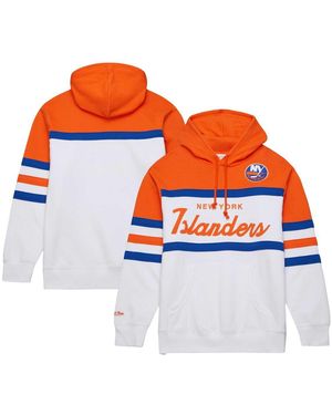 Mitchell & Ness White - Orange