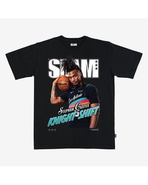 Slam And Stephon Castle San Antonio Spurs Cover T-shirt - Black