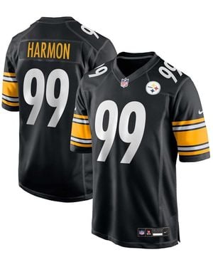 Nike Derrick Harmon Pittsburgh Steelers 2025 Nfl Draft First Round Pick Game Jersey - Black