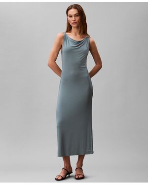 calvin klein women's sleeveless pleated midi dress Calvin Klein Women's Sleeveless Pleated Midi Dress - Bayou