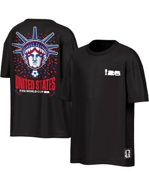 Outerstuff Usmnt Fifa World Cup 2026 Rally Oversized 2-hit T-shirt - Black