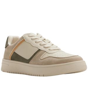 Call It Spring Low Top Lace-up Fashion Sneakers - Natural