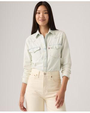 Levi's The Ultimate Western Cotton Denim Shirt - Natural
