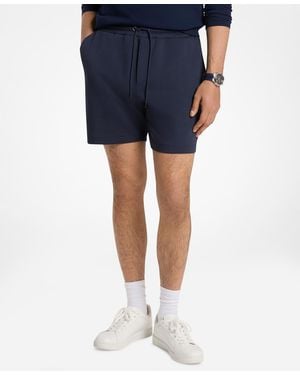 Michael Kors Logo Rib Pull-on Shorts - Blue