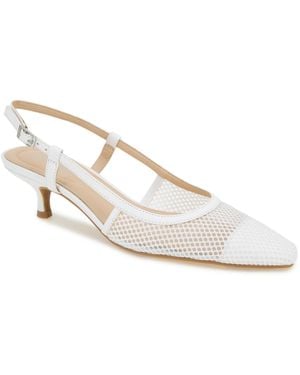 Kenneth Cole maggie Mesh Slingback Sandals - White
