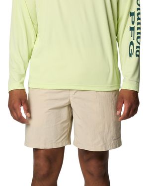 Columbia Pfg Backcast Iv 6" Water Shorts - Natural