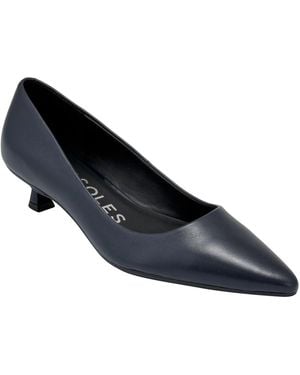 Aerosoles Rana Kitten Heel Pumps - Blue