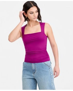BarIII Second Skin Princess Tank Top - Purple