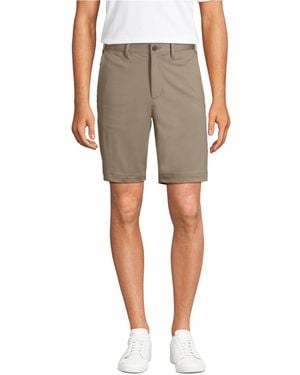 Lands' End 9" Flex Golf Short - Gray