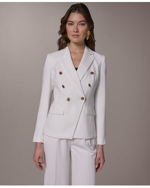 Donna Karan Double-breasted Blazer - Multicolor