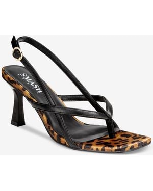 SMASH Shoes Freya Slingback Dress Sandals - Metallic