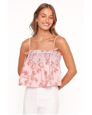 Petal & Pup Cosima Baby Doll Top - Pink