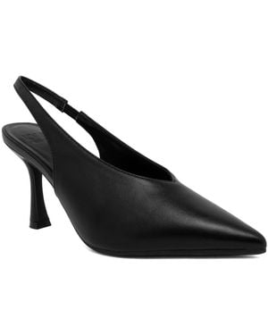 Jones New York Modeya Slingback Pointed Toe Pumps - Black