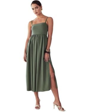 ST MRLO Lanah Midi Dress - Green