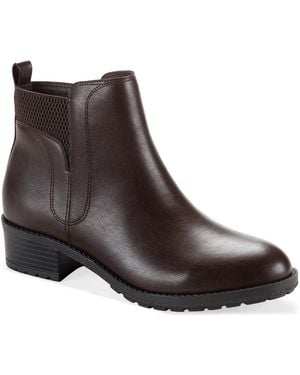 Style & Co. Graciee Lug Booties - Brown