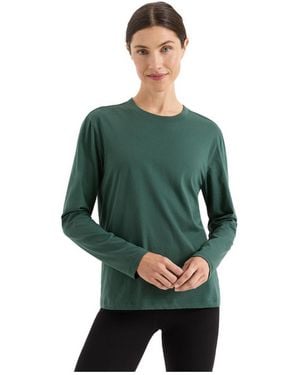 Pact Organic Cotton Essential Long Sleeve T-shirt - Green