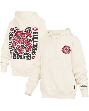 Pressbox Georgia Bulldogs Elena Janise Hoodie - Pink