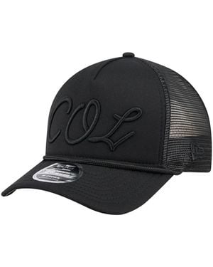 KTZ Colorado Rockies City Initial 9forty A-frame M-crown Adjustable Trucker Hat - Gray