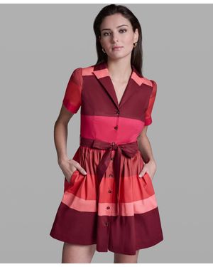 bcbg red dress short Short Red Dress