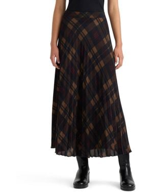 NVLT Pull-on Pleated Skirt - Black