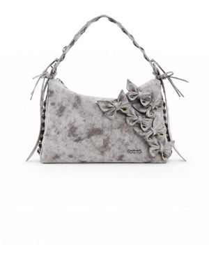 Desigual Floral Bag - Gray
