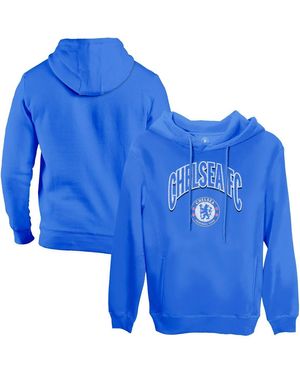 1863fc Chelsea Retro Wordmark Pullover Hoodie - Blue