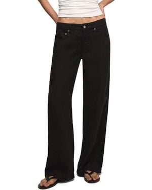 Lucky Brand baggy Wide Leg Pants - Black