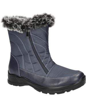 Easy Street Portland Waterproof Boots - Blue