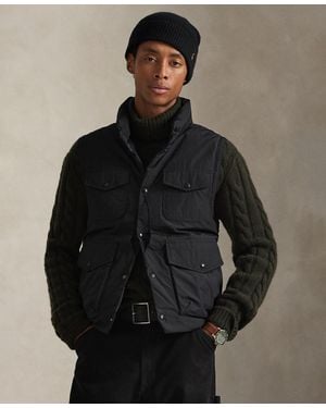 Polo Ralph Lauren Elsdon Down Utility Vest - Brown