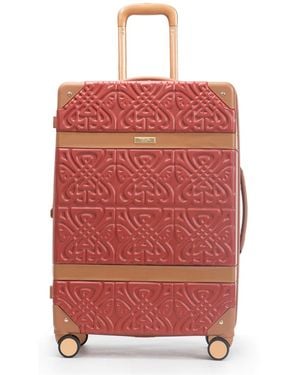 Thalia Sodi Morocco Trunk 30" Expandable luggage - Red