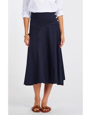 Bishop + Young Bishop + Young Bishop + Young Kayla Midi Skirt - Blue