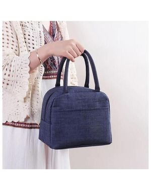 Remarkable Goodz Insulated Food Tote - Blue