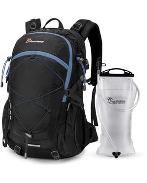 Mountaintop 40 Liter Hiking Backpack - Black