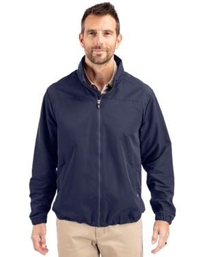Cutter & Buck Charter Eco Knit Recycled Full-zip Jacket - Blue