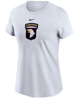 Nike Army Black Knights 2024 Rivalry Collection Airborne T-shirt - White