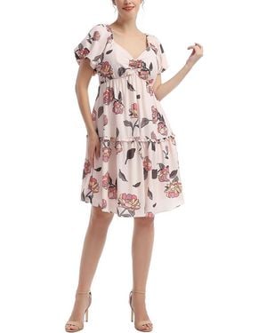 Kimi + Kai Kimi + Kai Maternity Anouk Nursing A-line Dress - Pink