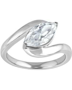 Badgley Mischka Lab Grown White Diamond Solitaire Ring (1-3/4 Ct. T.w. - Metallic