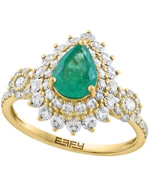 Effy Emerald (7/8 Ct. T.w. - Metallic