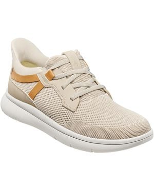 Florsheim Fleet Knit Elastic Lace Slip-on Sneakers - White