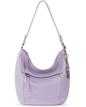 The Sak Sequoia Leather Medium Hobo Bag - Purple